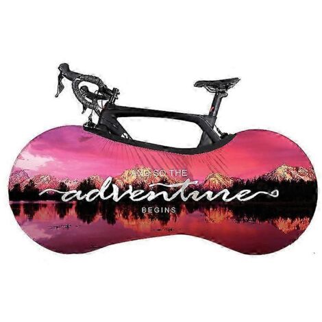 Housse extensible pour roue de vélo, anti-poussière, très élastique, lavable, pour usage intérieur et extérieur.-AquaForge (1/3)