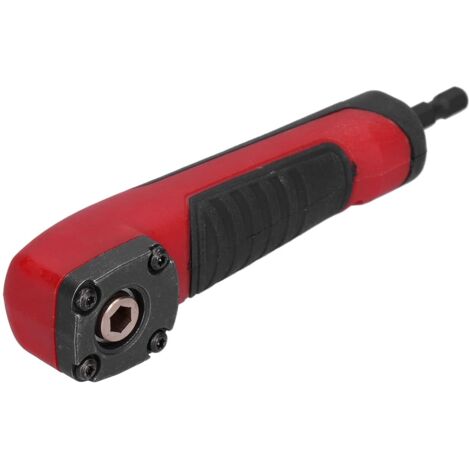 1 adaptateur à angle droit pour tournevis électrique, outil à angle de 90 degrés, adaptateur de douille pour tournevis, accessoire de perçage à angle droit-AquaForge (1/5)
