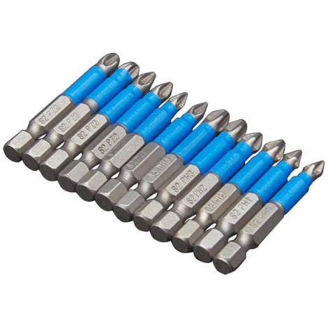 Lot de 12 embouts de tournevis magnétiques antidérapants, compatibles avec les tournevis électriques et manuels.-AquaForge (1/5)