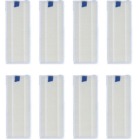 Lot de 8 filtres HEPA de rechange pour aspirateur robot 360 S6-AquaForge (1/5)