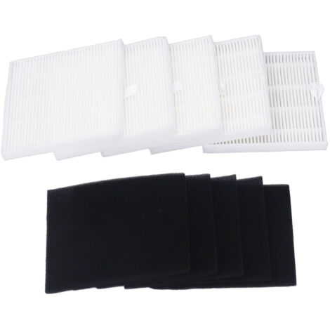 Lot de 5 filtres de rechange pour robot aspirateur ILIFE A7 V80 V8s-AquaForge (1/5)