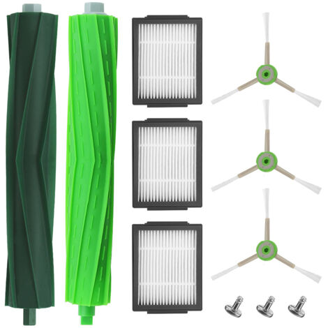 Accessoires compatibles avec les aspirateurs robots iRobot séries i7, i7+E5 et E6 - Kit de 8 pièces-AquaForge (1/5)