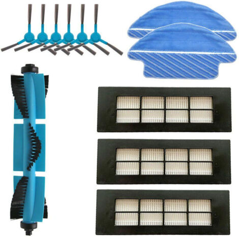 Accessoires de rechange pour aspirateur robot 3090 : brosse rotative, brosse latérale et balai à franges.-AquaForge (1/5)