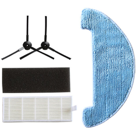 Convient aux accessoires pour balayeuse JB A4S : brosse rotative, brosse principale, filtre en toile, brosse latérale-AquaForge (1/5)