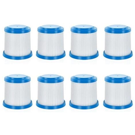 Lot de 8 filtres de rechange pour aspirateur Black & Decker VPF20. Accessoires pour aspirateurs domestiques.-AquaForge (1/5)