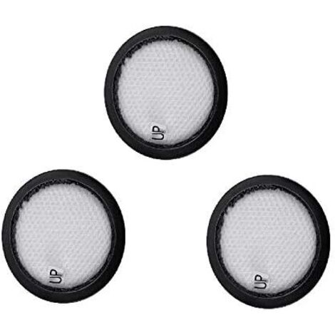 Lot de 3 filtres HEPA pour aspirateur sans fil compatibles DW200, TT8 et M500. Pièces de rechange pour filtres d'aspirateurs sans fil.-AquaForge (1/4)
