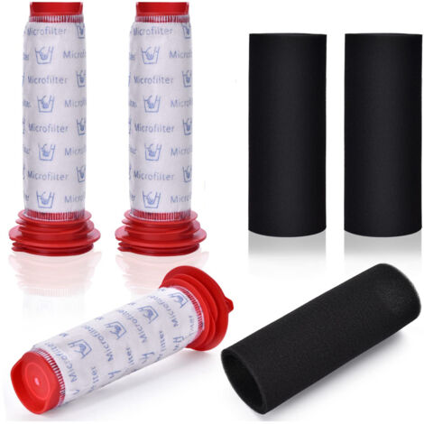 Lot de 3 filtres de rechange lavables pour aspirateur à main sans sac Bosch, filtre en mousse pour Bosch Athlet Lithium Power 25,2 V BCH6L2560-AquaForge (1/5)