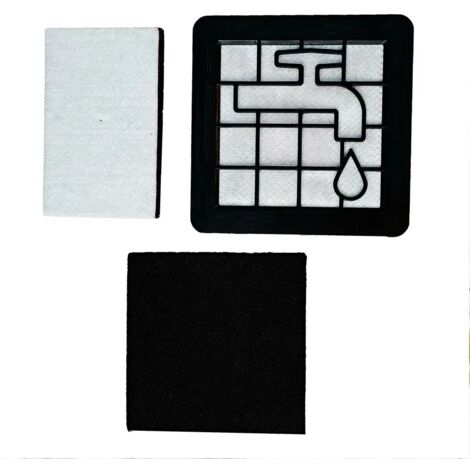 Filtre HEPA compatible avec les aspirateurs sans sac Philips séries 2000, XB2022, XB2023, XB2042 (comparable à XV1220/01)-AquaForge (1/5)