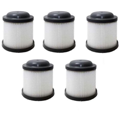 Lot de 5 filtres HEPA VF90 compatibles avec les aspirateurs Black & Decker (élément filtrant PVF110 PHV).-AquaForge (1/2)