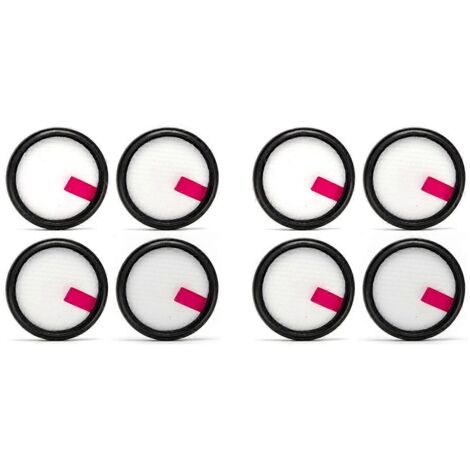 8 éléments filtrants de rechange pour aspirateurs portables sans fil K370, N370 et T19B-AquaForge (1/4)