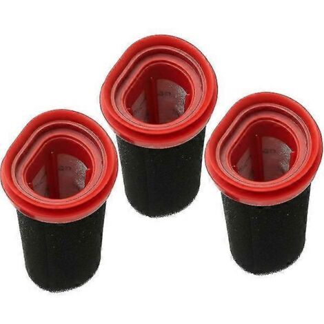 Lot de 3 filtres 25,2 V/21,6 V pour aspirateur sans fil Bosch Flexxo Série 4 BBH32101, etc., de rechange-AquaForge (1/3)