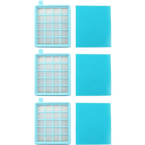 Accessoires pour aspirateur, jeu de filtres en coton Hypa, compatibles avec les aspirateurs Philips FC8471, FC8630 et FC9322.-AquaForge (1/5)