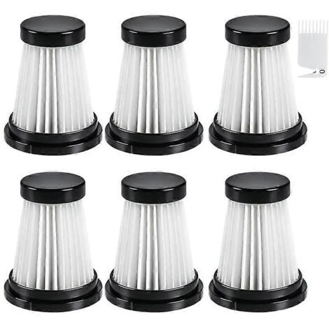 6 filtres HEPA pour aspirateur Moosoo K12 / K12 Pro / K13 et aspirateur à main Genius Invictus One 1.0/2.0-AquaForge (1/5)
