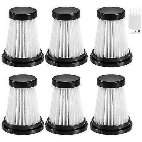 Filtre HEPA (lot de 6) pour aspirateur Genius Invictus 2.0, K12, K12 Pro et K13.-AquaForge (1/3)