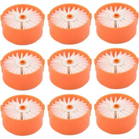 9 filtres de rechange pour aspirateur Black & Decker (modèles BDPSE1815, BDPSE3615, BHFEV182 et BHFEV362).-AquaForge (1/5)