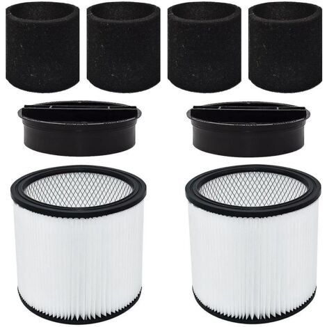 Filtre de rechange HEPA 90304 pour aspirateurs eau et poussière 90304, 90333, 90350, 90585 et de plus grande capacité (5 gallons)-AquaForge (1/5)
