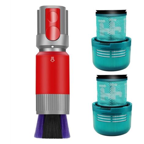 Compatible avec l'aspirateur V15, brosse de dépoussiérage sans rails, tête d'aspiration, filtre, espace ultra-étroit-AquaForge (1/5)