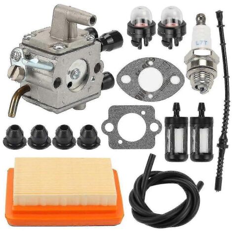 Kit de filtre à air pour carburateur compatible avec les tronçonneuses Stihl FS120, FS200, FS250, FS300, FS350, FR350, FR450 et FR480 (remplace la référence 4134 12).-AquaForge (1/5)