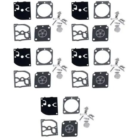 Kit de réparation de carburateur pour tondeuse à gazon : joint à membrane RB-100 pour Stihl HS45 FS55 FS38 BG45 MM55 4137 Zama C1Q-AquaForge (1/5)