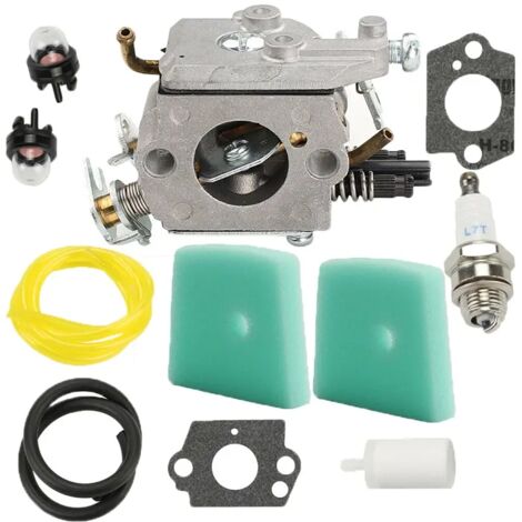Kit de carburateur pour tronçonneuse Husqvarna 123L 323L 325 326 323 322 327P4 223L, élagueuse sur perche, débroussailleuse, taille-haie, Zama C1Q-EL24-AquaForge