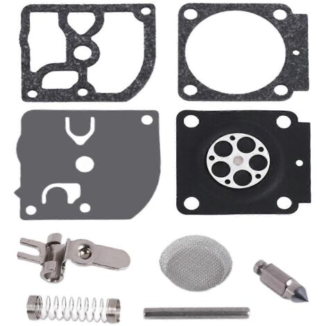 Kit de réparation de carburateur (lot de 8) pour débroussailleuses Stihl HS45, FS55, FS38, BG45 et MM55 : joint et membrane RB-100-AquaForge (1/5)