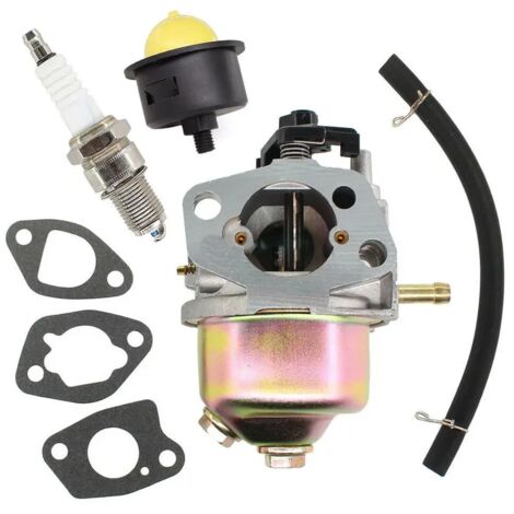 Kit de carburateur pour tondeuses à gazon Einhell GC-PM 46/1, GC-PM 51/2 S et HBM 46 R - Pièces détachées pour machines de jardin-AquaForge