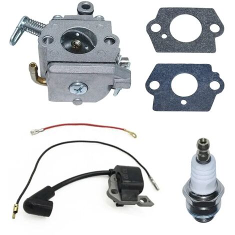 Carburateur pour tondeuse à gazon STIHL 017 018 MS170 MS180, bobine d'allumage, kit de joint de carburateur, outils de jardin-AquaForge