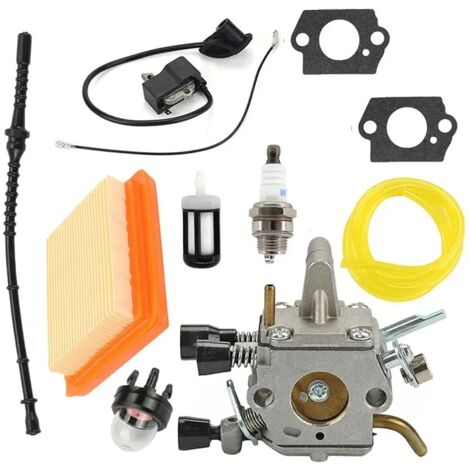 Carburateur de jardin (1 pièce) pour STIHL FS120 F 00 F 50 FS300 : joint, filtre d'allumage, outils, pièces détachées et accessoires.-AquaForge