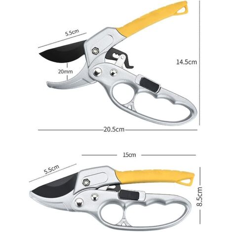 Sécateur, perche d'élagage, taille-arbre, sécateur à main-AquaForge (1/5)