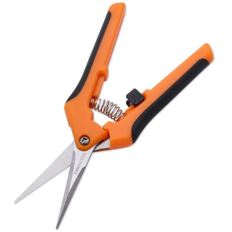 Outils de jardin : sécateur Microclip, lames de précision antiadhésives, cisaille à plantes affûtée de 15 cm-AquaForge (1/5)