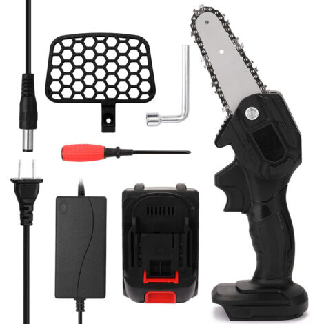 Sécateur 21 V à batterie (1 batterie) pour arbres fruitiers, 10 cm, noir-AquaForge (1/5)