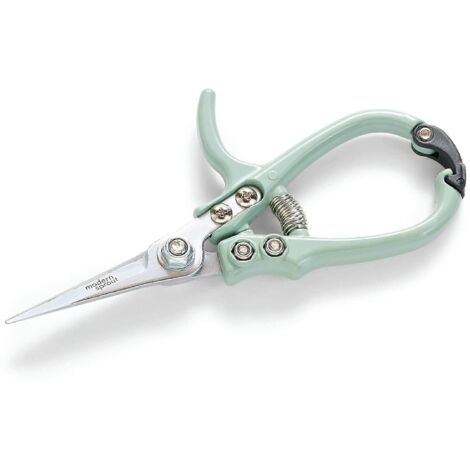 Sécateur ergonomique à lames en acier au carbone pour plantes d'intérieur et jardinage, poignée confortable, conception légère-AquaForge