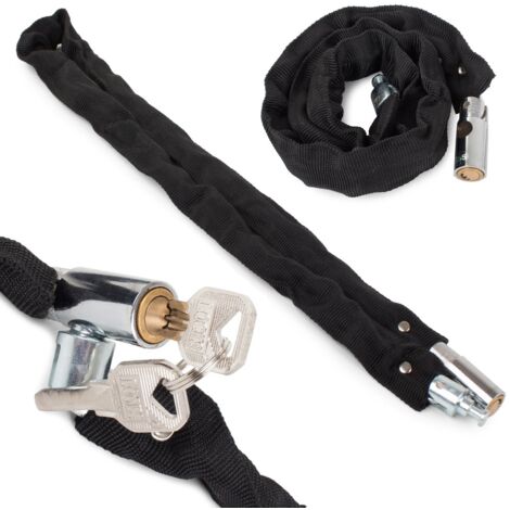 Antivol à chaîne / Antivol de vélo avec clé - Antivol pour vélo-AquaForge (1/3)