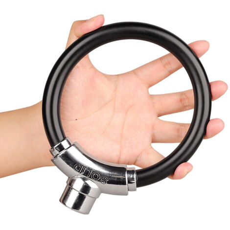 Mini antivol de vélo portable à câble, antivol de vélo de sécurité Bic-AquaForge (1/2)