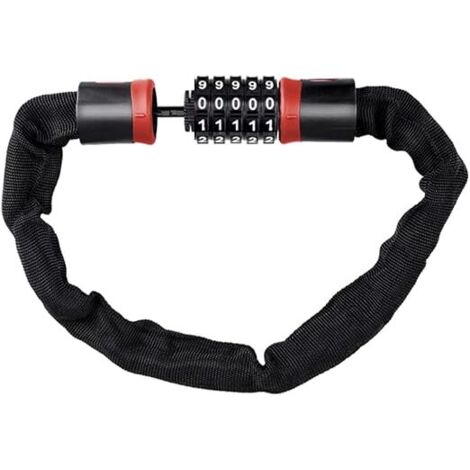 Antivol de vélo à combinaison, cadenas à combinaison de 6 mm de hauteur-AquaForge