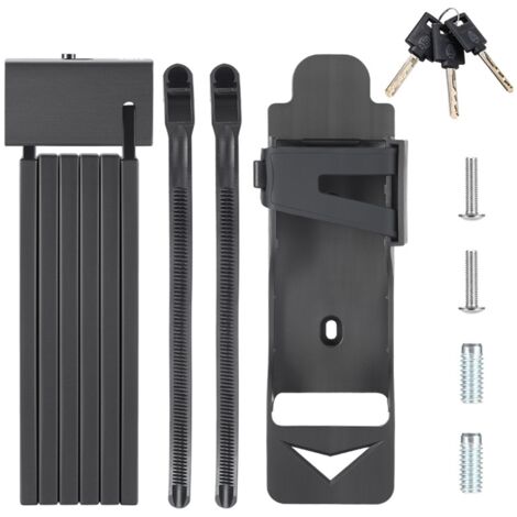 Antivol pliable pour vélo, scooter et moto avec clé-AquaForge (1/5)