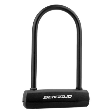 Antivol en forme de U BENGGUO pour vélo, moto et vélo électrique - Cadenas robuste en acier-AquaForge (1/5)