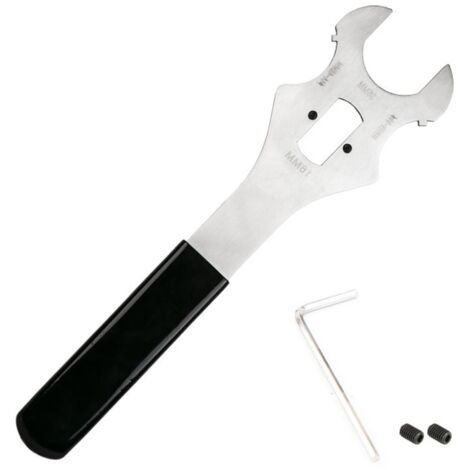 Clé à molette pour démontage d'axe de vélo, épaisseur 4 mm, extracteur de cadenas de vélo durable-AquaForge (1/5)