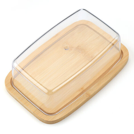 Boîte à sandwich en verre avec couvercle, pour le comptoir et la porte du réfrigérateur.-AquaForge (1/5)