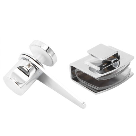 Serrure pour porte vitrée de douche, serrure de porte, accessoire de portail-AquaForge (1/5)