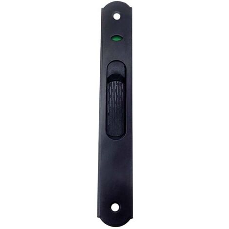 Serrure noire pour porte coulissante - Fenêtre coulissante en verre moderne Simpl-AquaForge