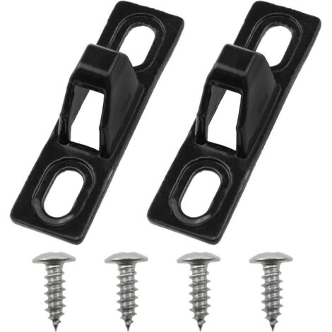 Quincaillerie pour porte coulissante type 70, serrure en acier inoxydable pour porte coulissante en verre avec système de fixation-AquaForge (1/2)