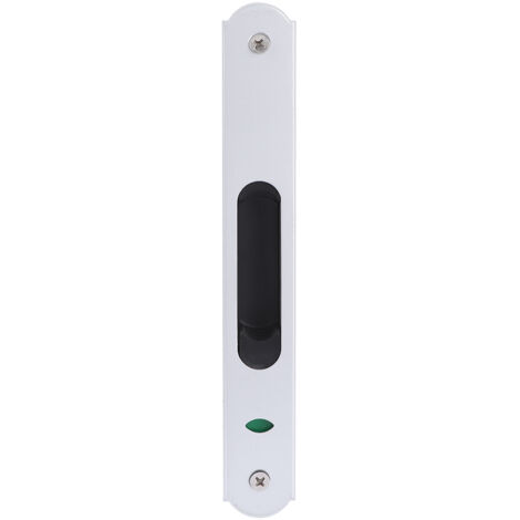 Kit de quincaillerie de verrouillage simple pour porte coulissante moderne, idéal pour la sécurité de votre maison.-AquaForge (1/5)