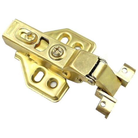 Amortisseur de porte à cadre en aluminium, charnière hydraulique silencieuse, charnière pour porte en alliage d'aluminium à cadre étroit et porte vitrée - En stock, grand format, sans cache, couleur o (1/4)