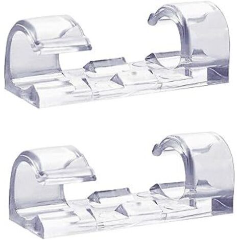 Lot de 2 clips pour câbles, clips d'organisation de câbles-AquaForge (1/5)