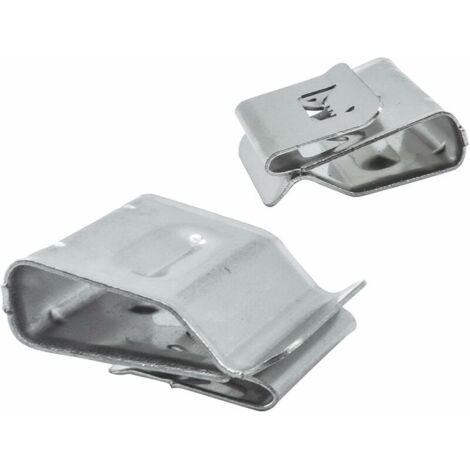 Colliers de serrage pour câbles de panneaux solaires, colliers de serrage pour câbles photovoltaïques, colliers de serrage pour câbles de châssis de remorque en acier inoxydable (30 pièces/ST-2)-AquaF (1/4)