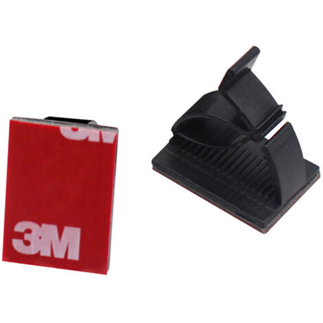 Attaches de câble avec ruban adhésif rouge 3M - 100 pièces.-AquaForge (1/3)