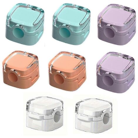 Lot de 8 clips magnétiques pour câbles, support de câble ajustable pour une gestion optimale des câbles de bureau, organisateur de câbles de chargeur auto-adhésif-AquaForge (1/5)