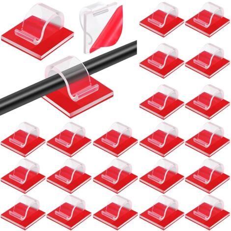 Attaches-câbles - 100 pièces - Supports de câbles - Halloween - Noël - Pinces à ongles - Colliers de serrage - Clips-AquaForge (1/5)