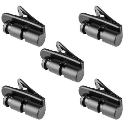 Attaches pour câbles USB - Design pratique pour spectacles - 3,9 x 2,7 x 2,7 cm - Lot de 5-AquaForge (1/3)